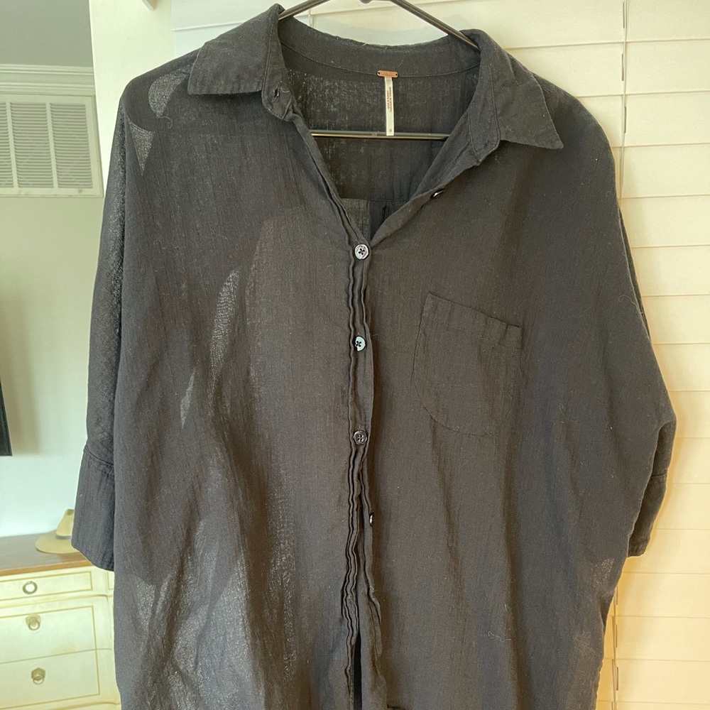 Free People linen top